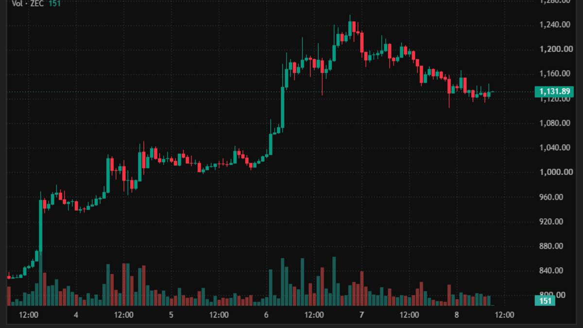 Сектор приватных монет вырос на 213% с пика биткоина, лидером стал Zcash с ростом на 2 496%