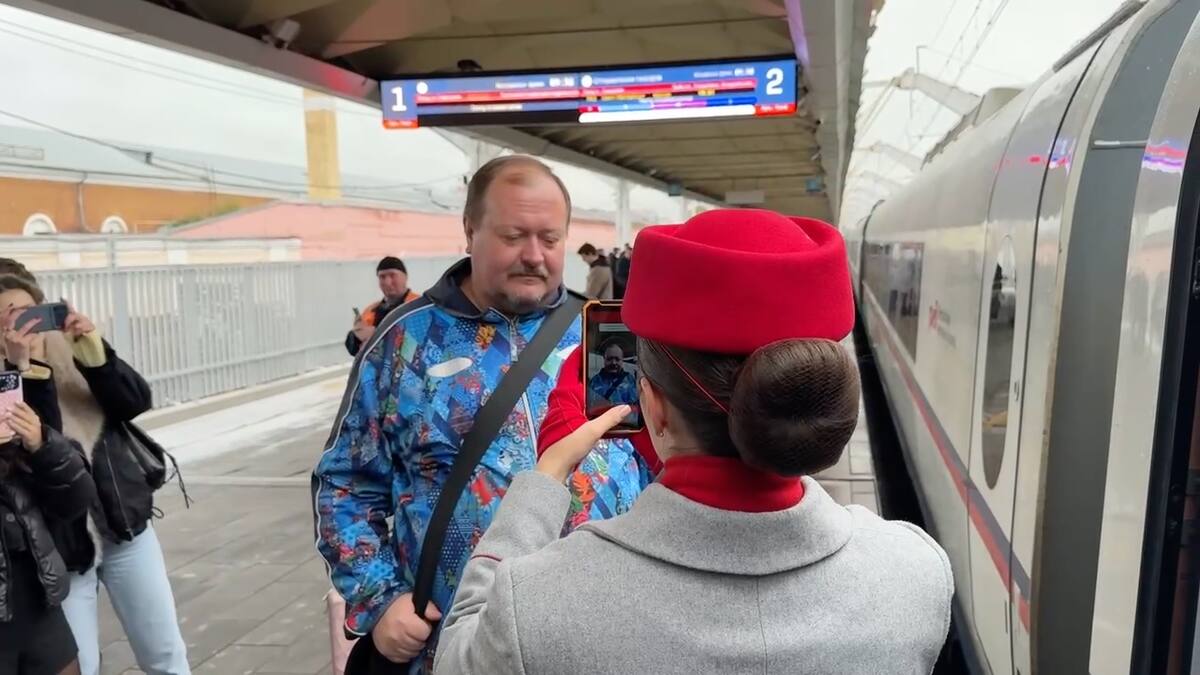 РЖД тестируют посадку в «Сапсан» по биометрии, запуск для пассажиров — в 2027 году