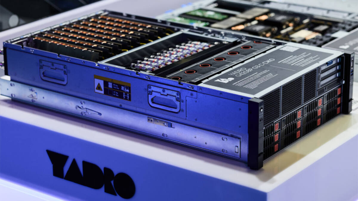 YADRO анонсировала GPU-сервер G4208P G3 на двух процессорах Intel Xeon