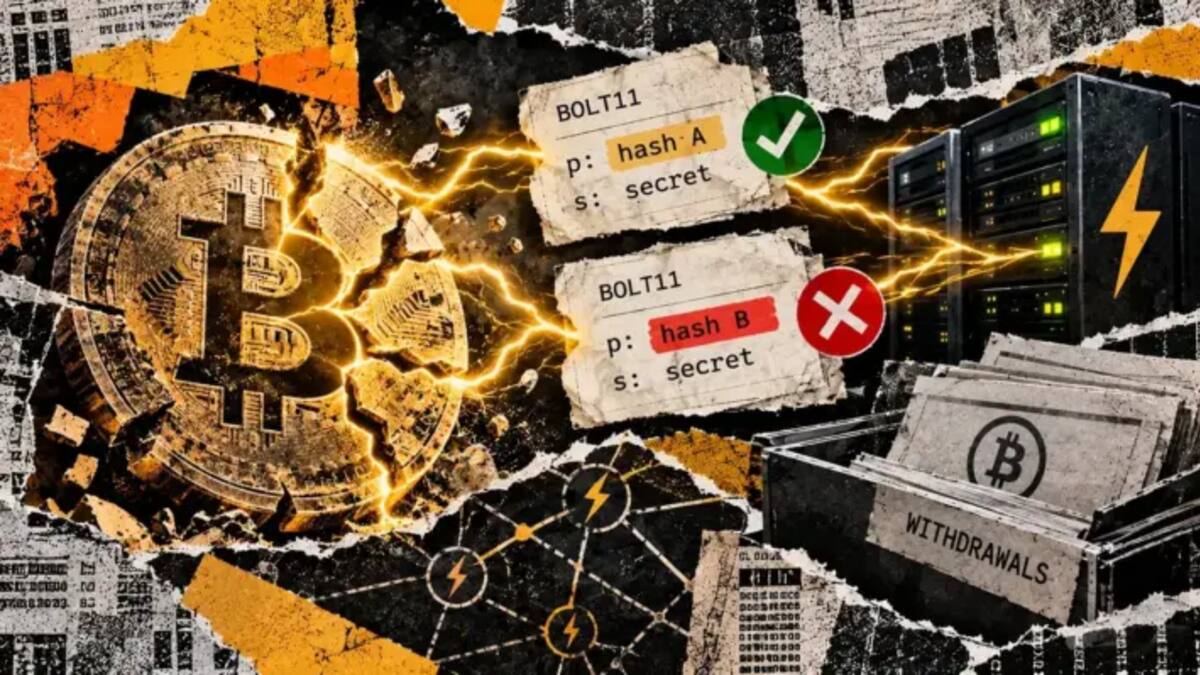 Спецификация Lightning BOLT11 требует ровно одного хеша платежа в инвойсе