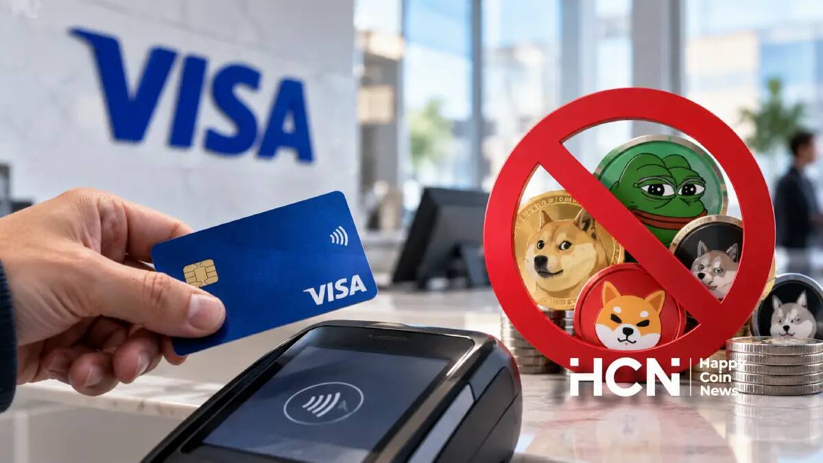 Visa перестанет обрабатывать покупки мемкоинов по коду цифрового контента