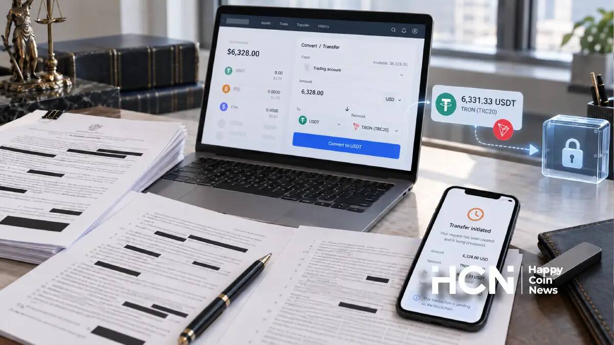 Следователь МВД вывел $6328 в USDT с чужого счёта на RoboForex — протокол опубликован
