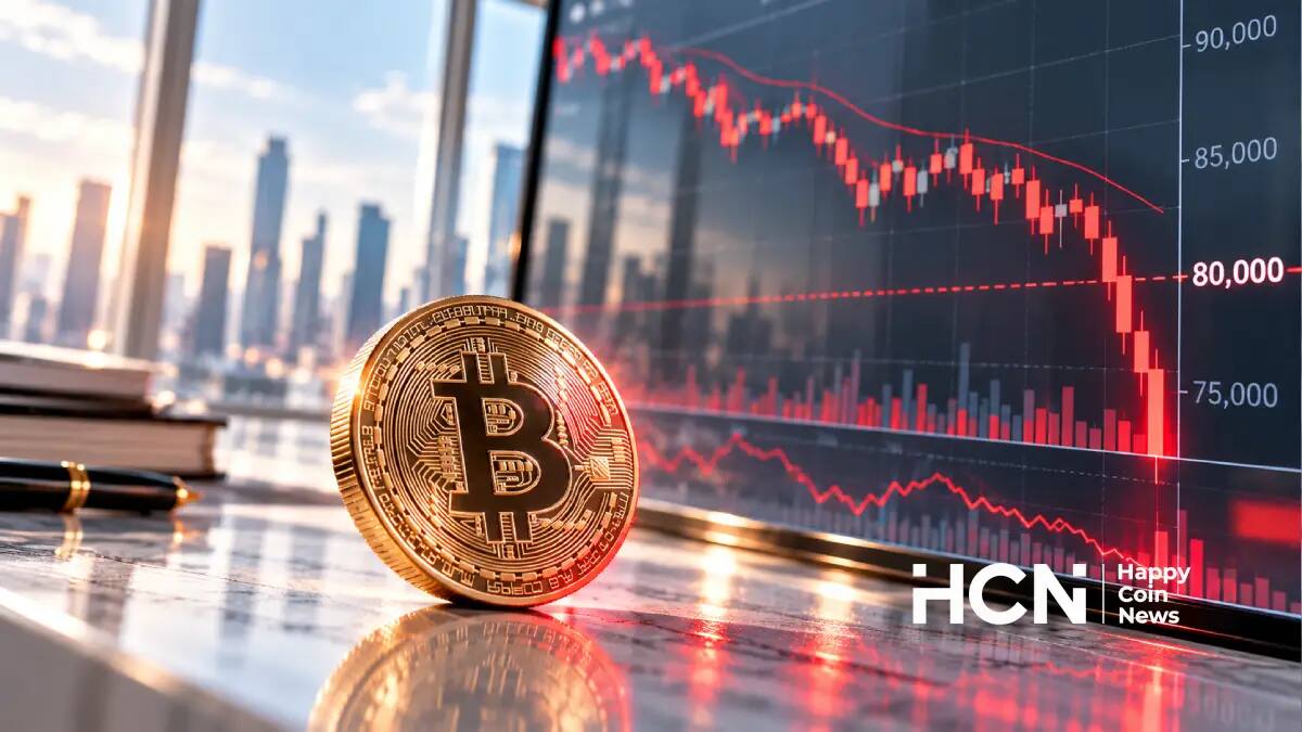 Биткоин завершает октябрь у $77 220, Nasdaq и золото тоже в минусе