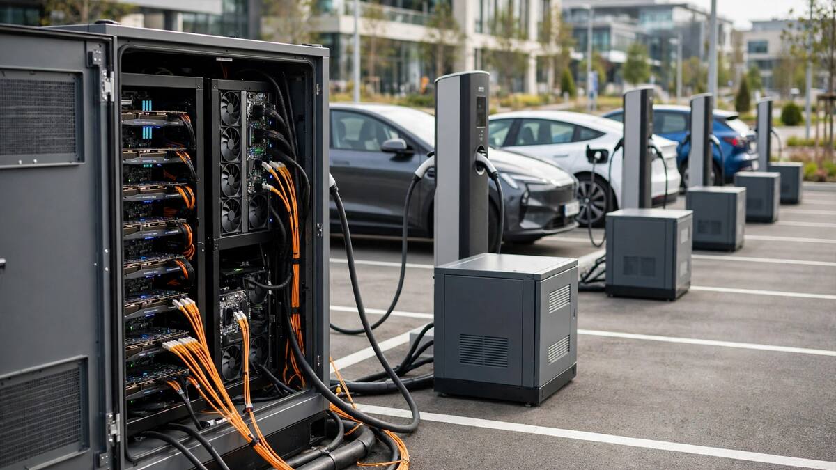 Xeal разместит до 100 тысяч GPU Nvidia на стоянках с зарядками для электромобилей